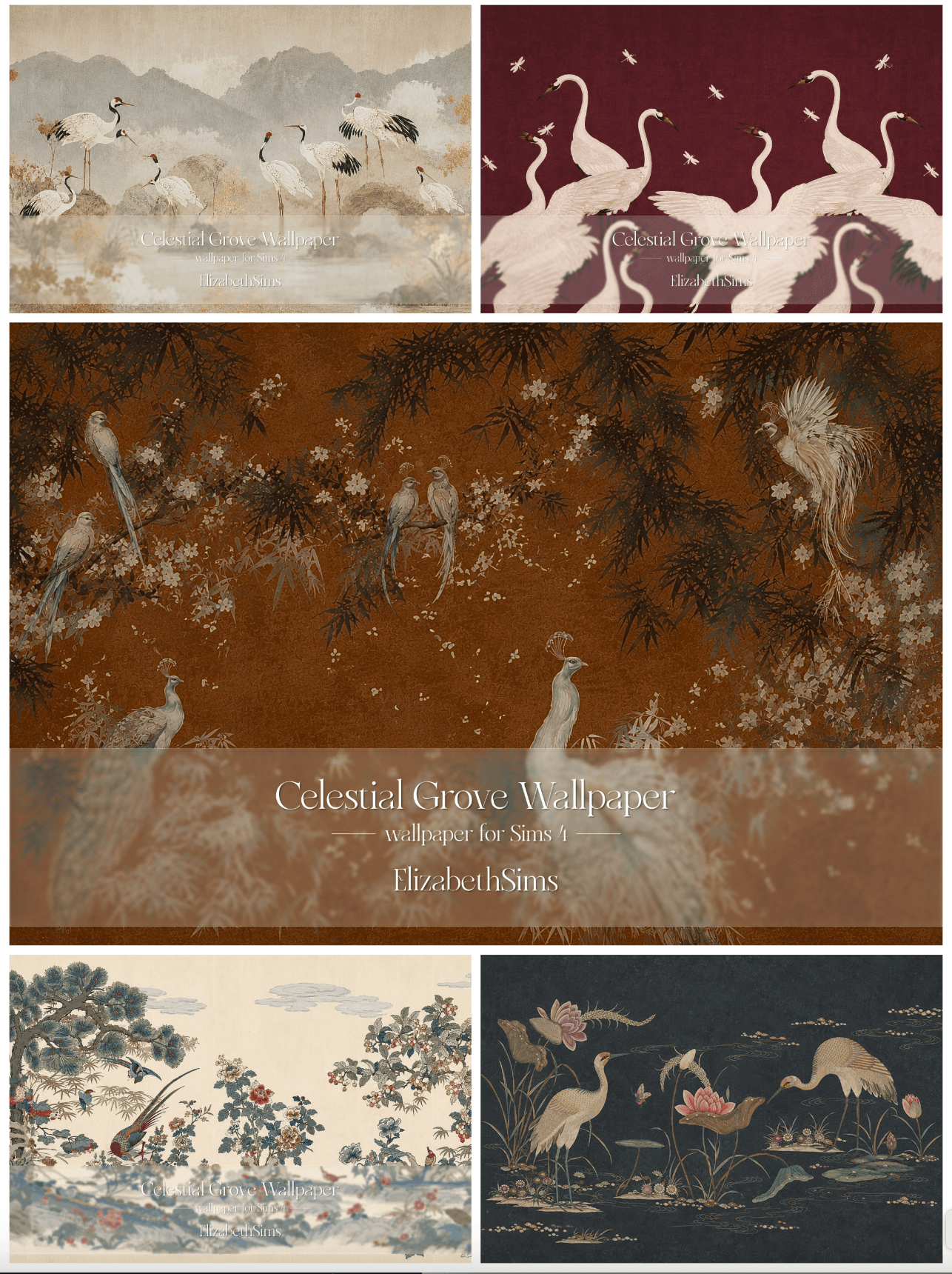 Галерея мода Обои-панно Celestial Grove Wallpaper #1